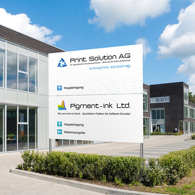 Plaque d’entreprise Print Solutions