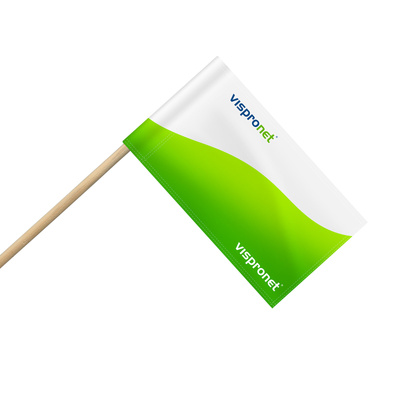 Petit drapeau imprimé