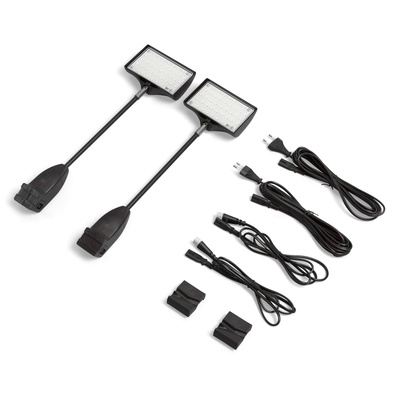 Spot LED, aluminium, noir, pour Pop Up magnétique